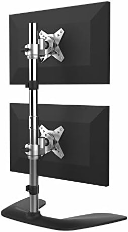 StarTech Vertical Dual Monitor Stand up to 27in, 17.6lb/8kg (ARMDUOVS)