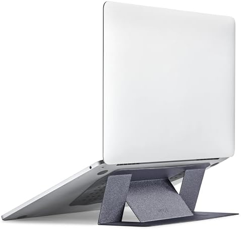 MOFT Invisible Laptop Stand, Stick-On Portable Laptop Riser for Mobile Work