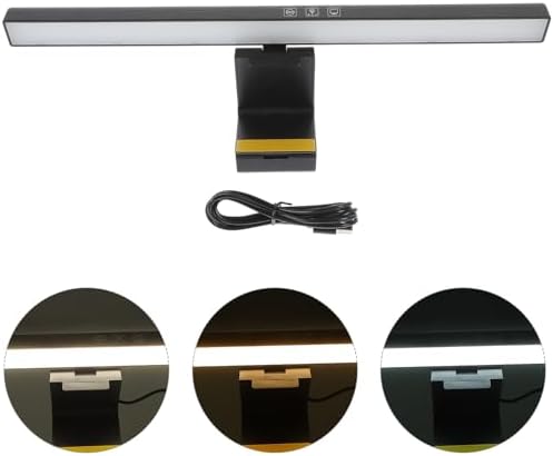 Monitor Light Bar for Laptop Screen and Monitor, Black