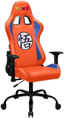 DBZ Dragon Ball Z - Official Ergonomic Gamer Chair Adjustable Back and Armrests - Officially licensed adult gaming chair (PS5////)