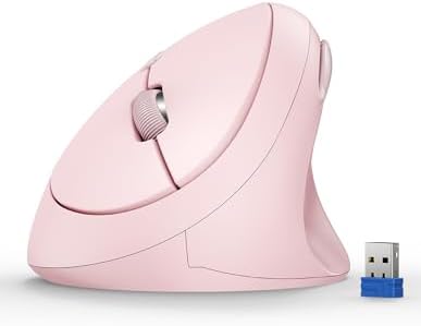 TECKNET Ergonomic Wireless Mouse 2.4G Vertical Mouse Silent 4800 DPI