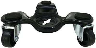 Shepherd Hardware 7299E Tri-Dolly, 6-Inch, Black 4-Pack