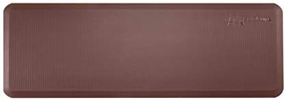 Large Anti Fatigue Mat, 24" x 70" - for Kitchen or Standing Desk - Safety Bedside Mat for Seniors – Promotes Joint Health, Knee Support – PVC Leather and Foam - Slip Resistant – KEEP IT GREEN
