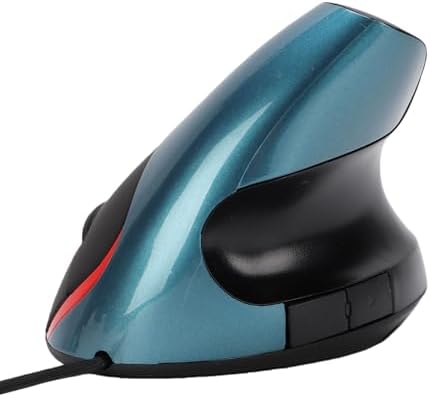 Sanpyl Vertical Mouse, Ergonomic USB Wired Mouse for PC Laptop Computer Working Gaming, with 5 Buttons Optical Tracking