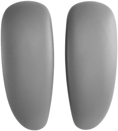 MingYi.office Arm Pads Caps Replacement for Humscale Liberty Office Chair, for Fixed and Height Adjustable Arm in Grey Color 2PCS (1-Pair). (Adjust-Grey)