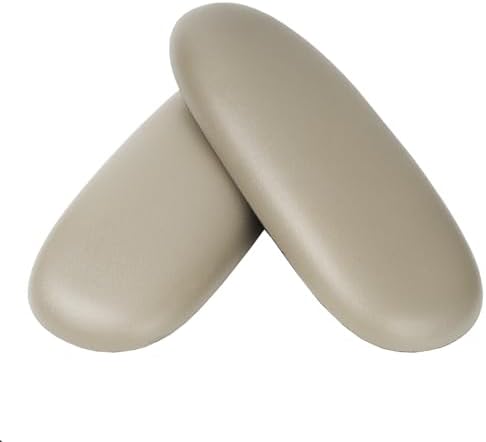 MingYi.office Arm Pads Caps Replacement for Humanscale Diffrient World Office Chair with Height Adjustable Arms, Black/Grey 1Pair (Grey)