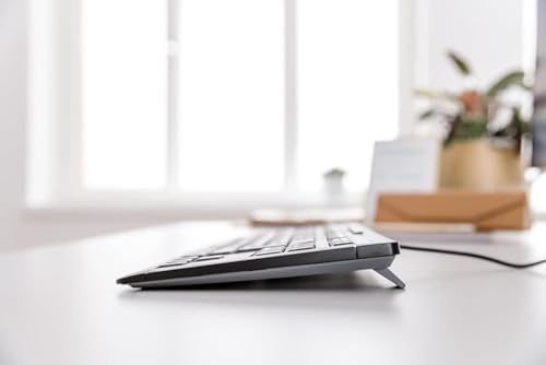 Cherry Stream Wired Keyboard Without Number Pad, Compact TKL
