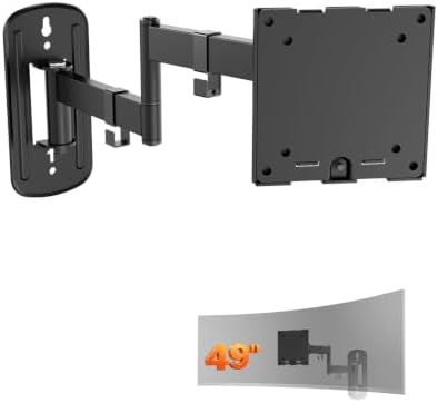 Monitor Wall Mount for up to 49 inch Ultrawide Screens, Max Holds 44lbs