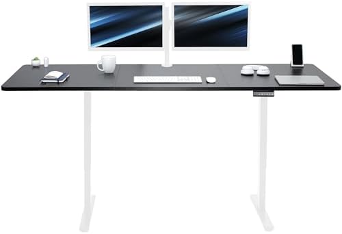 VIVO Black 83 x 30 in Standing Desk, DESK-KIT-E2W84-30B
