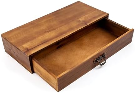 Wooden Drawers Organizer Solid Desktop Drawer Storage Box Organizer