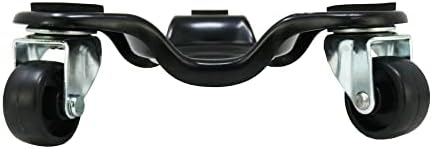 Shepherd Hardware 7299E Tri-Dolly, 6-Inch, Black 4-Pack