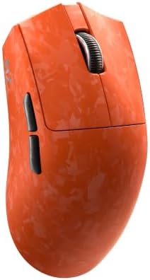 YUNZII M2 Dual 8K Wireless Gaming Mouse,PAW3395,6-Level DPI(Orange)