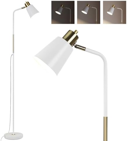 LALISU Floor Lamp Industrial Floor Lamps Reading Farmhouse Standing Lamp