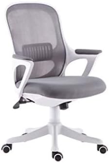Office Chair with Breathable Mesh Seat Computer Chair with Adjustable Seat Height and Task Chair with Firm Arm Rests (Color : A)