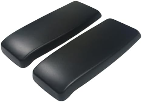 Replacement armrest Pads Compatible with Haworth Comforto 59/29/62 Office Chairs, Black (one Pair)
