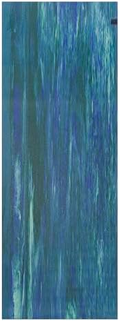 Manduka eKO SuperLite Yoga Mat - 1.5mm Natural Rubber | Foldable & Travel Friendly | Soft Textured Surface | Eco-friendly
