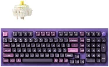 Keychron Q5 Pro 96% Wireless Mechanical Keyboard Full Aluminum - Purple