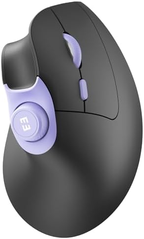 seenda MOU-302 Wireless Bluetooth Ergonomic Vertical Mouse with Volume Knob