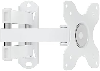 TV Wall Mount, Bracket for Most 13-32 inch LED, LCD Monitor and Plasma TVs, Max VESA 100x100mm by XINLEI, White (MA1330W)