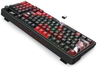 Redragon K719 PRO Wireless RGB Gasket Gaming Keyboard, Dye-Sub Anime Keycap