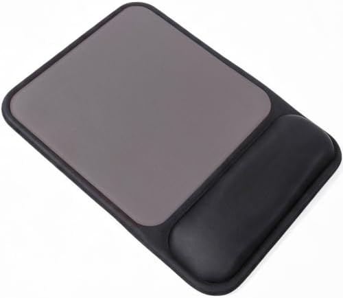 Ergonomic Mouse Pad with Gel Wrist Rest-Black