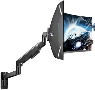 ARES WING Monitor Wall Mount for 24-57 Inch Ultrawide Screen, Black