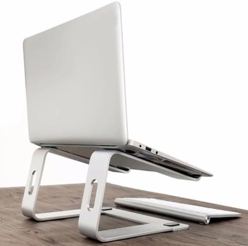 INOOMP Ventilated Laptop Cooling Stand Aluminum Alloy Portable Riser