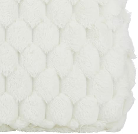 Klear Vu Raindrop The Gripper Non Slip Chair Cushions, Soft & Comfortable Seat Pad, Sitting Pillow for Kitchen, Dining or Office, 6 Count (Pack of 1), Podcast White