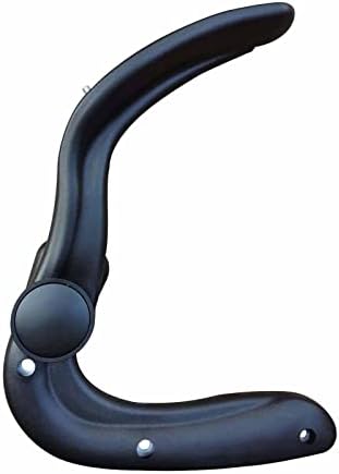 Amagogo Replacement Adjustable Arms for Office Chair Support Arms and Elbow Hardware Comfort Replaces Gaming Chair Armrest Pads with Arm Pads, Black