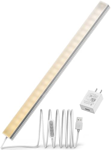 ASOKO 14.5" Under Cabinet Lighting Dimmable 3 Colors