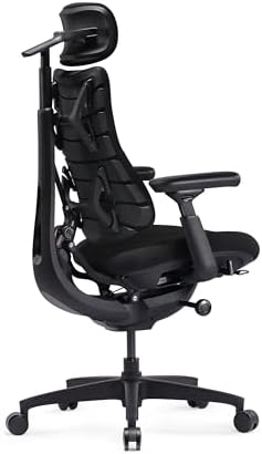LiberNovo Omni SE Dynamic Ergonomic Office Chair, Manual Lumbar, 45cm