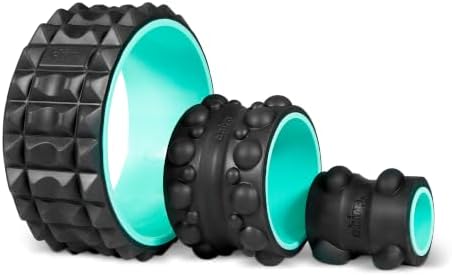 Chirp Wheel XR Acupressure Back Roller Set, 3-Pack, Mint