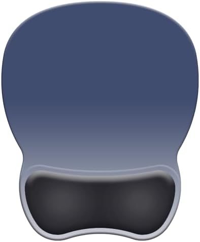 Ergonomic Mouse Pad with Wrist Rest, Comfortable Gel Concave Mouse Pad