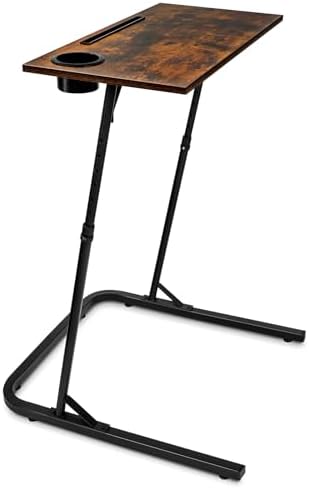 ikkle Adjustable Bike Trainer Fitness Desk, Portable Workstation Standing Desk for Indoor Cycling and Bike Trainer