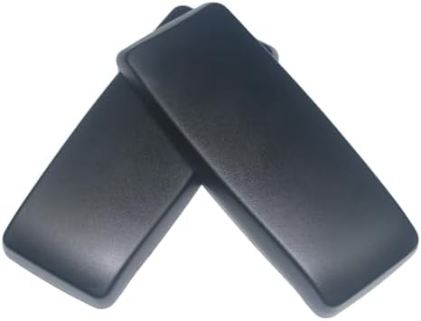 Replacement armrest Pads Compatible with Haworth Comforto 59/29/62 Office Chairs, Black (one Pair)