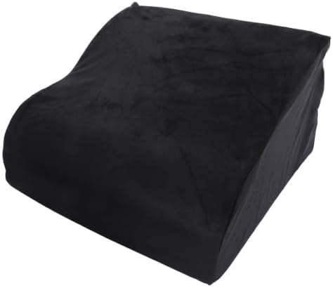 Desk Foot Cushion Under Table Footstool for Work, Black