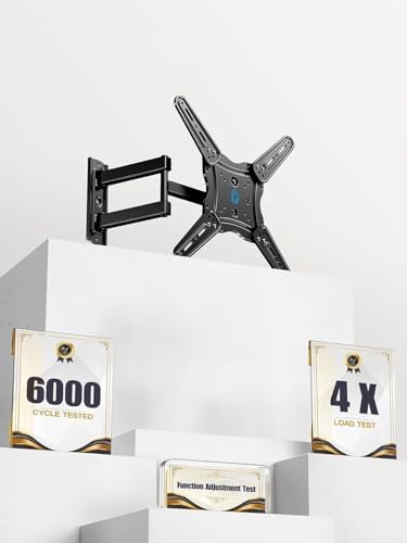 Pipishell Full Motion TV Wall Mount for 26–65 inch TVs up to 80 lbs