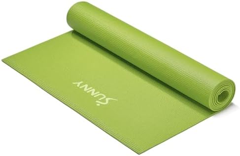 Sunny Health & Fitness Exercise Yoga Mats - Non-Slip Support for Home & Gym