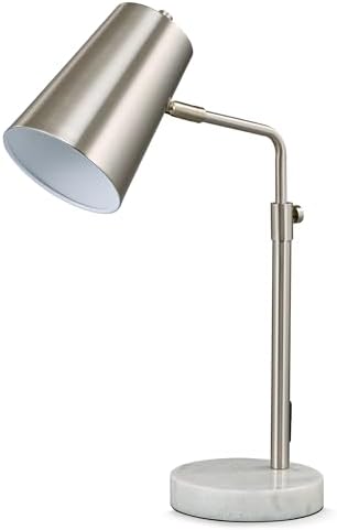 VONLUCE Desk Lamp with LED Bulb, Adjustable 20" Table Lamp for Home Office