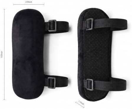 Office Chair Armrest Covers – Memory Foam Arm Pads with Cover