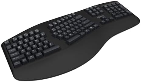 Adesso EasyTouch 150 Wired Mechanical Keyboard, Integrated Palm Rest