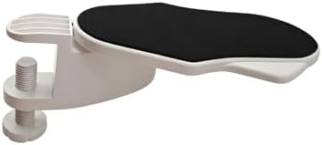 Ergonomic Computer Wrist Rest with Arm Support, 180° Rotatable Desk Extender for Keyboard