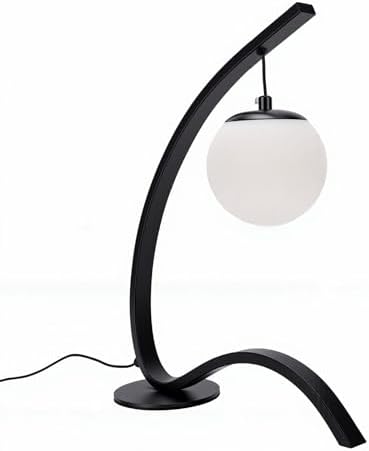 SUNGOOYUE LED Bedside Lamp Antiglare (Black)