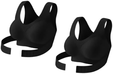 Posture Corrector Bras Women Front Closure Cross Back Wireless Posture Bra