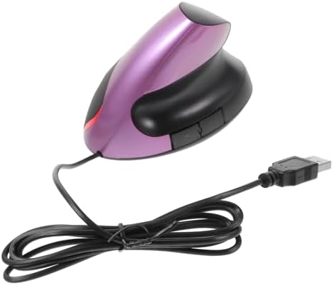 Ergonomic Wired Vertical USB with Wrist -Button Compact Design for Office Laptop Computer Use to Wrist Fatigue