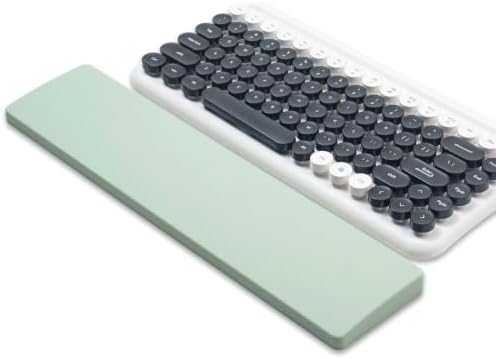 Sumgsn Green Keyboard Wrist Rest, Gel Wrist Pad for Keyboard 60%/68%/70%