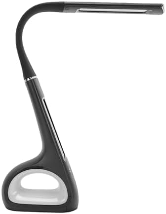 Hidyliu Adjustable LED Desk Lamp with Eye Protection for Office Work, Reading, and Studying (Black)