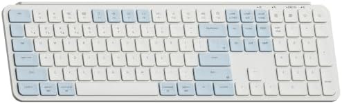 Keychron B6 Pro Ultra-Slim Full-Size Wireless Keyboard - Retro Blue