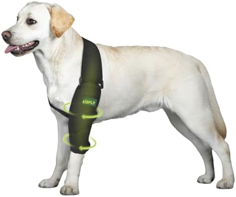 Dog Elbow Brace for Small Dogs, Shoulder Support & Easy Movement