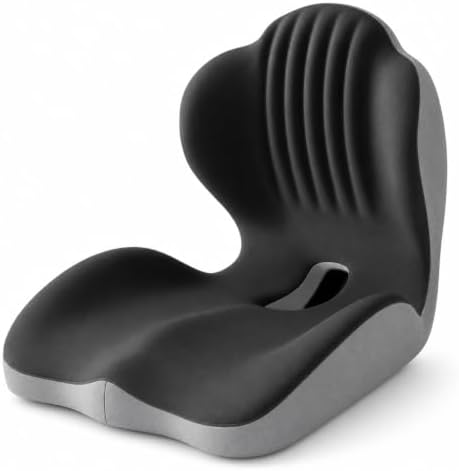 Orthopedic Seat Cushion with Back Support for Car Office Chair